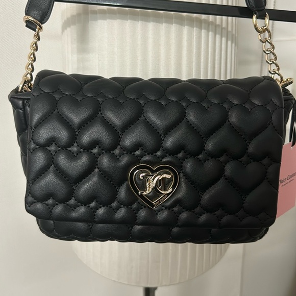 Juicy Couture NWT handle/Shoulder/Crossbody Heart Bag - Picture 5 of 17